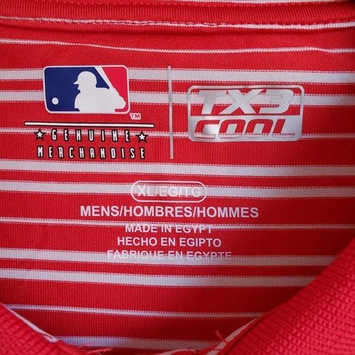 Los Angeles Angels Polo Shirt Mens XL with TX3 Cooling for Heat MLB Baseball - Picture 5 of 6
