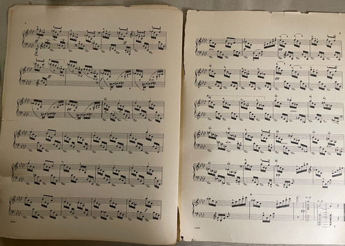 BLATTMUSIK) ""RENOUVEAU"" KLAVIERETUDE VON BENJAMIN GODARD, 1888 - Bild 5 von 5