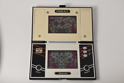 Vintage Nintendo Game And Watch electronic console Pinball Game
