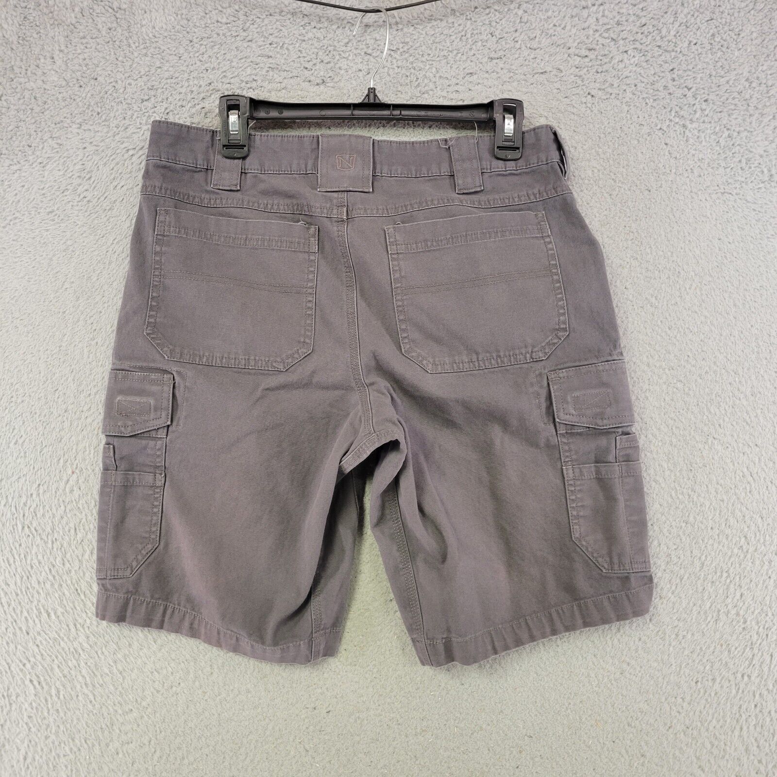 Noble Outfitters Cargo Shorts Mens 32 Gray Canvas… - image 10