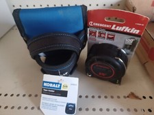 Crescent Lufkin 25' Shockforce Nite Eye G1 Tape Measure  Kobalt Belt Pouch NEW