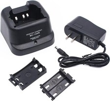 BC-144N Charger for ICOM IC-A6 IC-A24 IC-F3GT IC-F4GT IC-F30GT IC-F40GT IC-F11