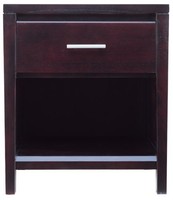 Modus Furniture Nevis One Drawer Nightstand, Espresso, New, Free Shipping Modus Furniture Nevis One Drawer Nightstand, Espresso, New, Free Shipping