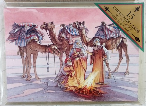 Image Arts VTG Christmas Holiday Greeting Cards Three Kings Wise Men Religious - Picture 4 of 5