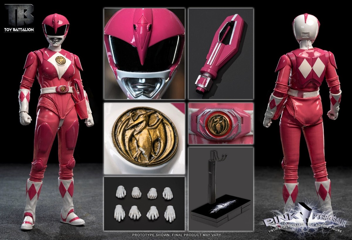 TOYS BATTALION TB017 1/6 パワーピンク レンジャー TOYS BATTALION Pink ranger TB017 1/6 Action Figure Model