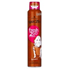 Image of 3 x Schwarzkopf Got2B Dry Shampoo Fresh It Up Sweet Choco 200ml- 3 x Pack
