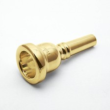 Schilke 24K Gold Trombone Euphonium/Baritone 50C4 Large Shank Mouthpiece NEW 