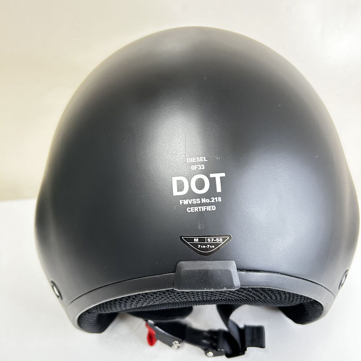 AGV Diesel Hi-Jack Helmet Black Size Medium 57-58 7 1/8-7 1 AGV Diesel Hi-Jack Helmet Black Size Medium 57-58 7 1/8-7 1