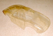 Ferrari 275P Clear by Pactra Slot Car Body 3 3/4" WB 1/24th Vintage NOS