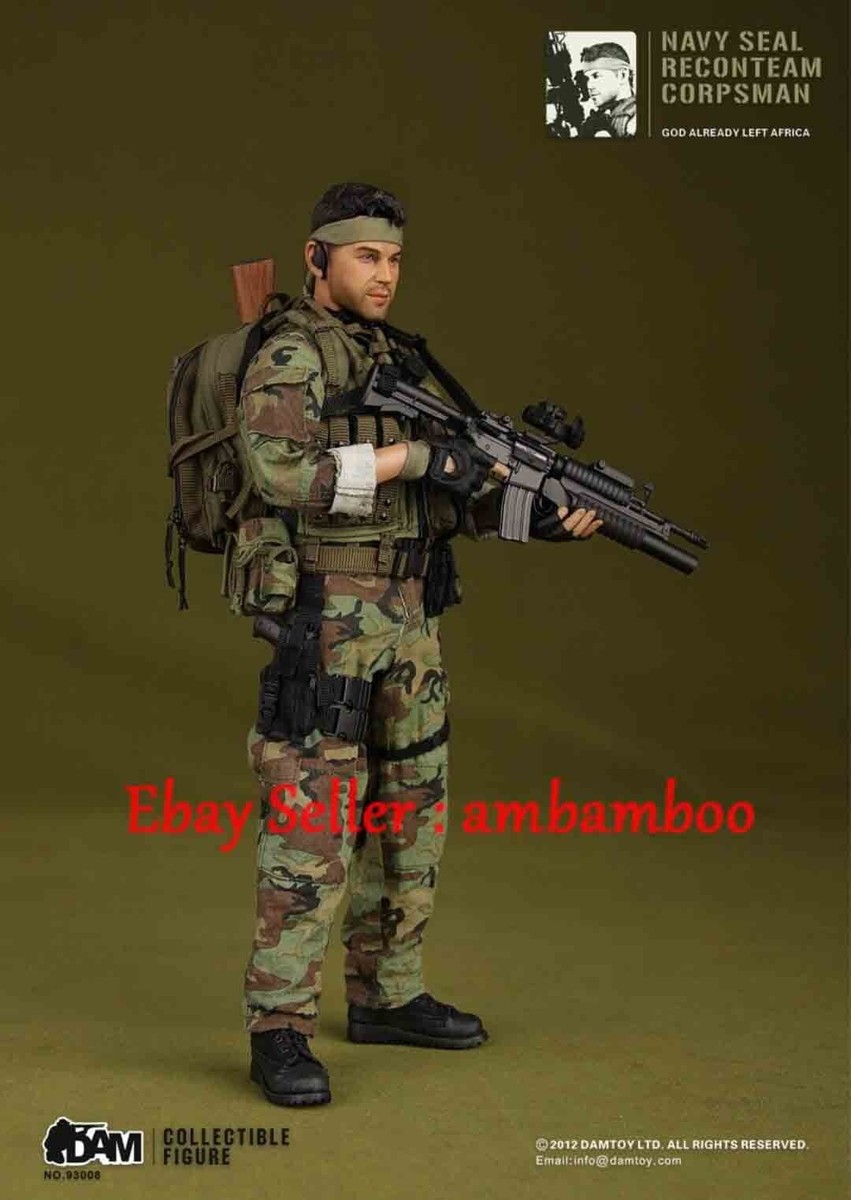DAMTOYS 1/6 NO.93008 Corpssman-Navy Seal Reconteam Soldier Action