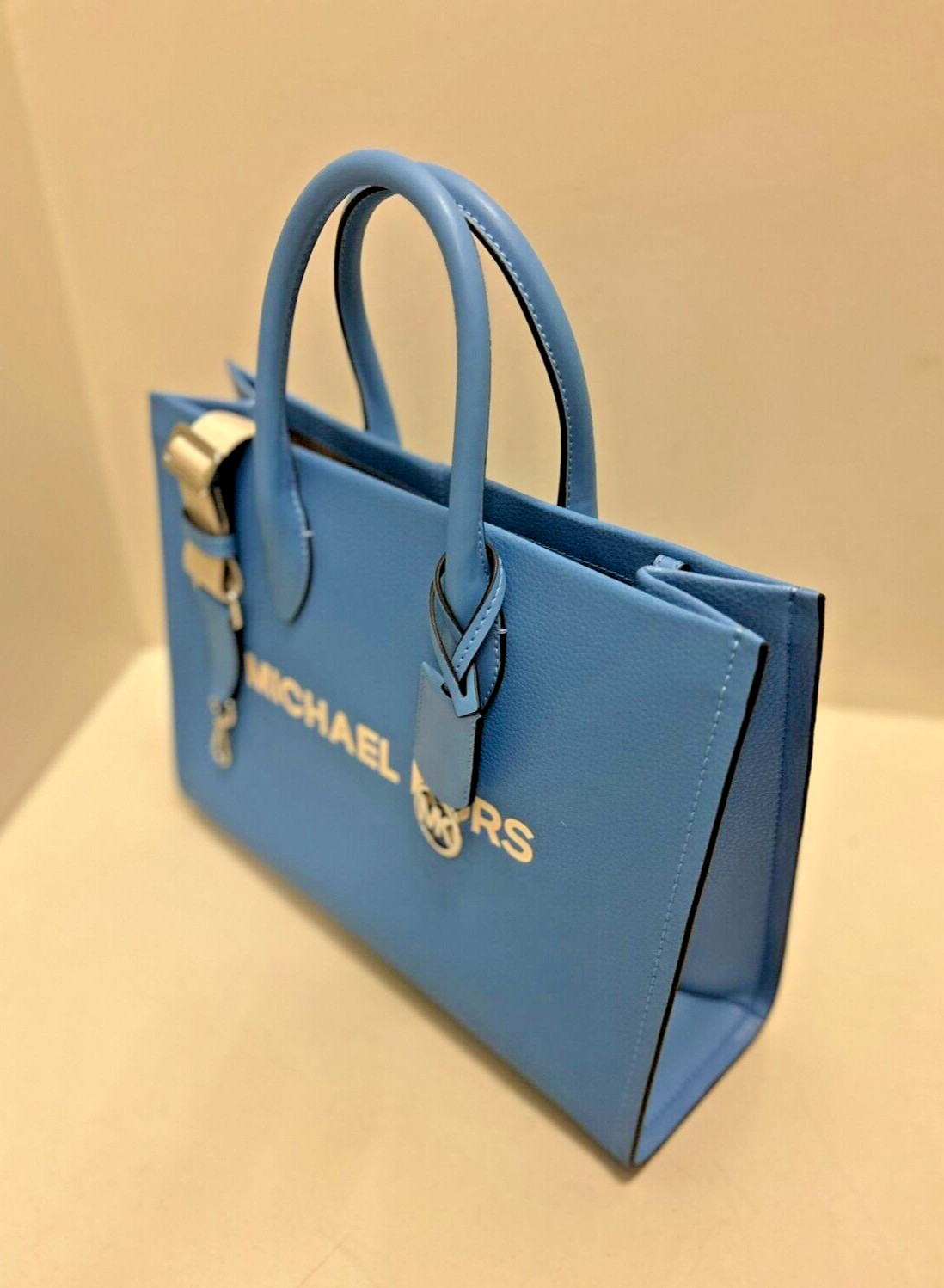 Michael Kors Mirella Medium Leather East West Crossbody Tote
