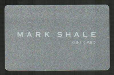 MARK SHALE Frosted Silver 2006 Gift Card ( $0 ) 
