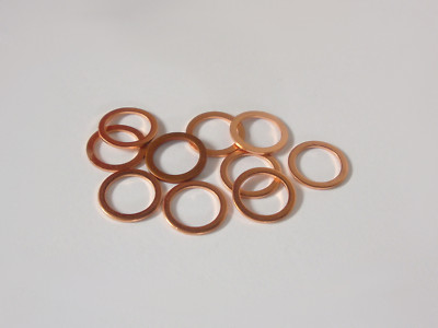 10x Kupferdichtring 10x14 Vgl.Nr. N0138062 90012314430 Copper Washer K-Jetronic