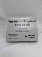 We Didn't Playtest This At All Legacies Asmadi Games Card Game Unwritten On