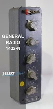 GENERAL RADIO (GENRAD) 1432-N 11111 Ω DECADE RESISTOR 5 DIALS *LOOK* (REF: 447G)