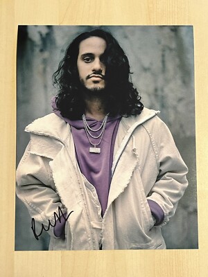 RUSS RAPPER HAND SIGNED 8x10 PHOTO AUTOGRAPHED HIP HOP HANDSOMER