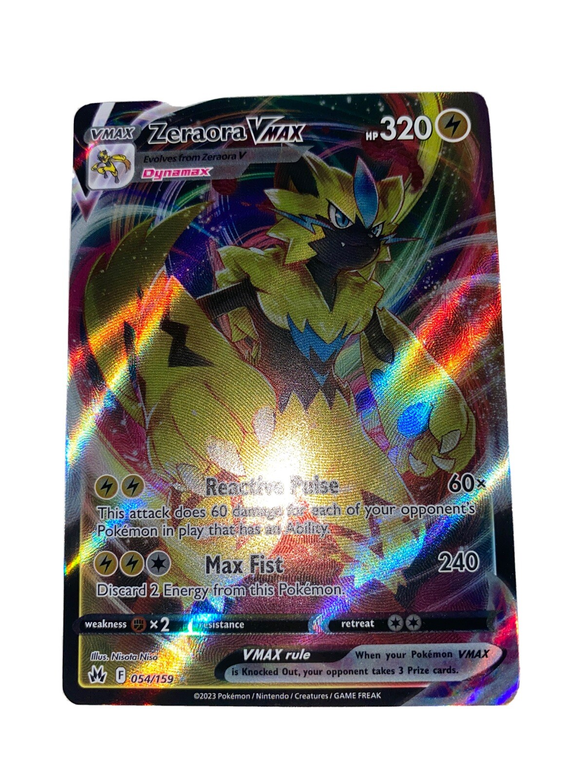Zeraora VMAX Pokémon TCG Cards for sale | eBay