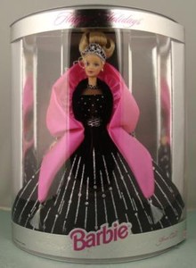 happy holidays barbie 1998