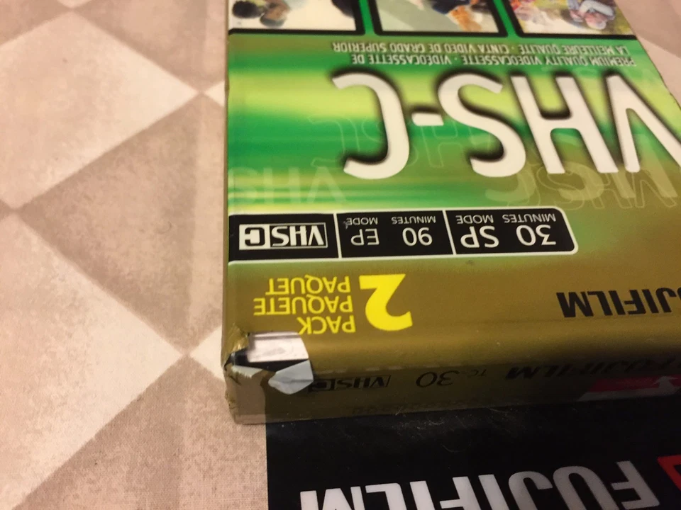 Видеокассета видеокамера FUJIFILM TC-30 (2 шт.) VHS-C новая  - Изображение 2 из 4