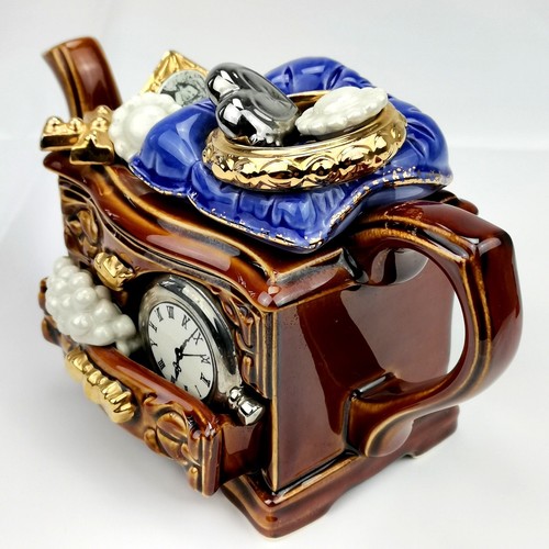 Cardew Design Jewellery Wedding Teapot Designed Handcrafted For H Samuel Vintage - Picture 2 of 24