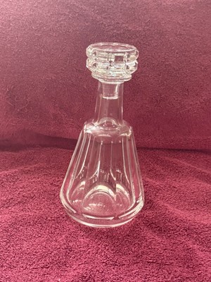 Baccarat France 'Tallyrand' 9.25 Inch DECANTER w/ Cut Stopper