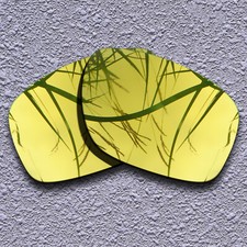 US 24K Golden Polarized Replacement Lenses For-Oakley Sliver OO9262 Anti-Scratch