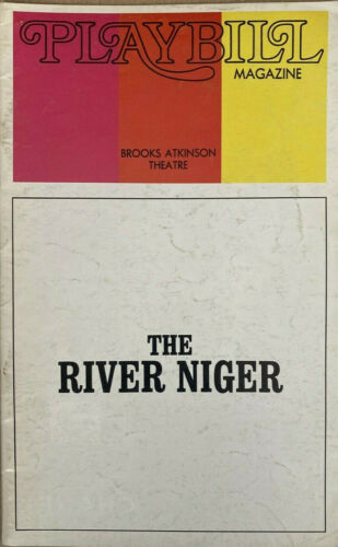 THE RIVER NIGER Negro Ensemble Company Douglas Turner Ward B'dway Playbill 1973 - Picture 1 of 5