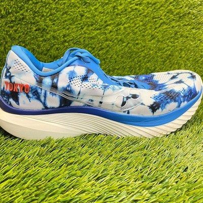 Saucony Kinvara 15 Mens Size 11 Blue White Gray Athletic Running Shoes Sneakers