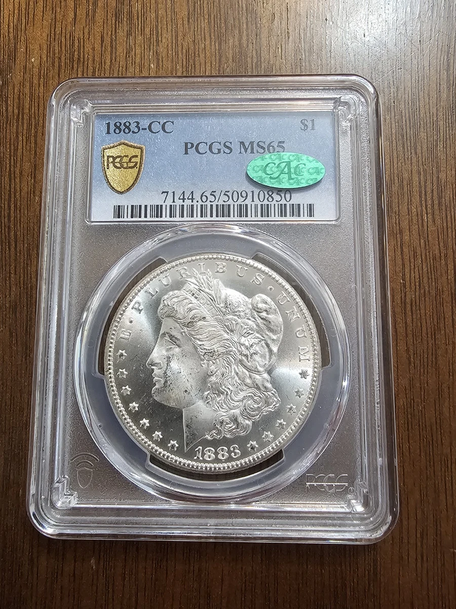 Carson City Grade MS 65 1883 Year Morgan US Dollars (1878-1921