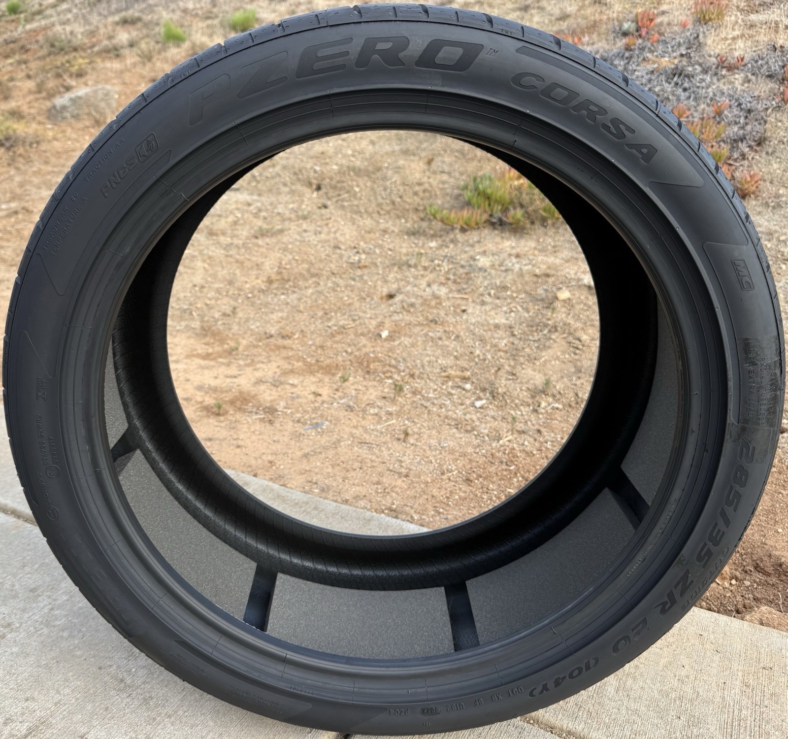 TWO BRAND NEW 285/35ZR20 (104Y) Pirelli P Zero Corsa PZC4 MC McLaren PNCS Tires