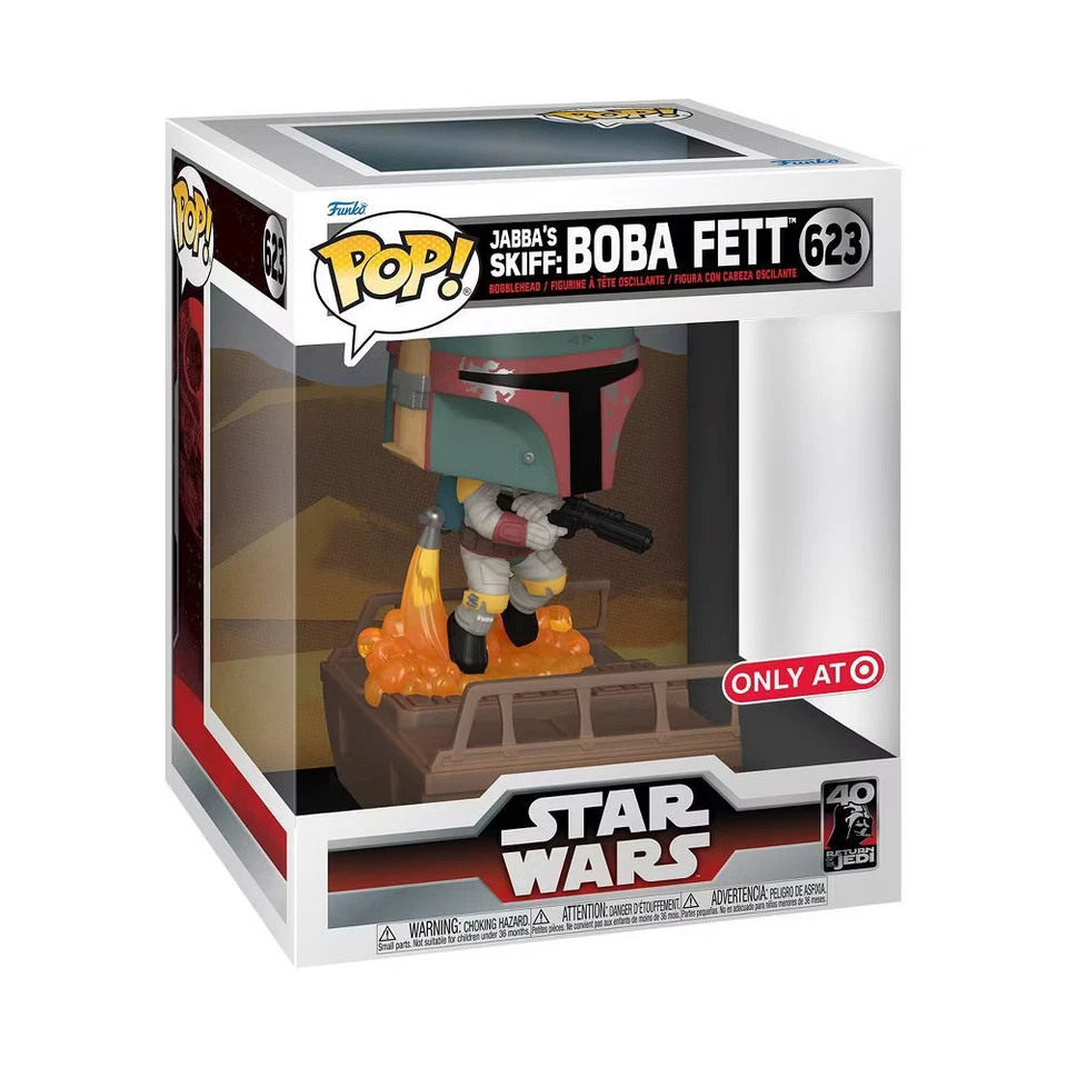 Funko POP! Deluxe Boba Fett on Jabba's Skiff - Star Wars 40th