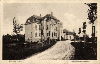 Postcard Gronau an der Leine Lower Saxony, Johanniter Hospital - 11282885