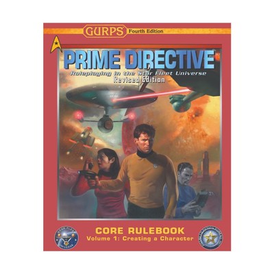 ADB GURPS Prime Directive Core Rulebook Vol 1 - Creating a Character EX