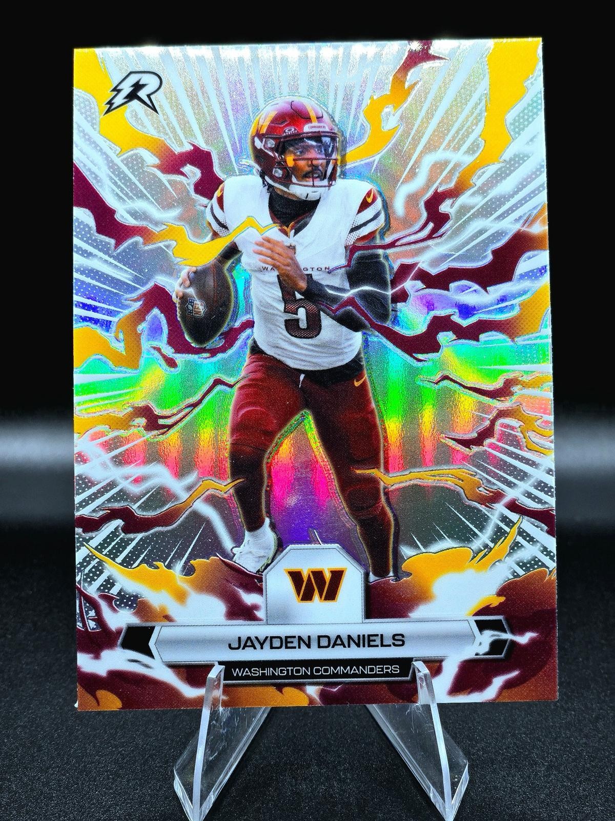 2025 Topps Resurgence #98 Jayden Daniels Refractor