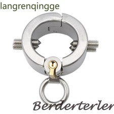 Metal Stainless Steel Scrotum Ring Ball Stretcher Cbt Chastity Device Ring