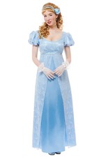 Brand New Blue Regency Duchess Adult Costume