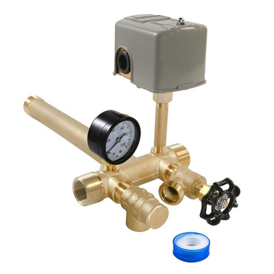 #ad Pressure Tank Tee 40 60Psi Water Pressure Tank Installation Kit with Well Pres $66.11