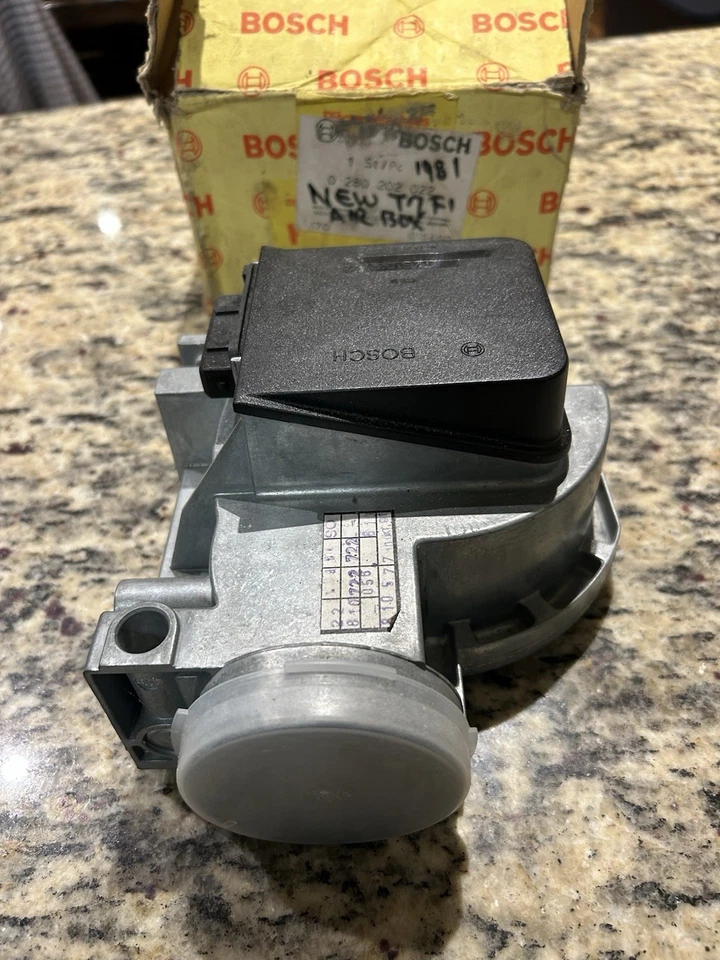 Medidor de flujo de aire Triumph Bosch 0 280 202 022 NOS TR7 finales de 80-81 Foto 2 de 4