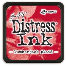 Tim Holtz Distress Mini Ink Pad-Lumberjack Plaid