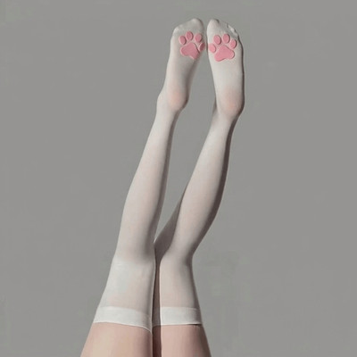 1 Paar Katzenpfote Strümpfe süße Kätzchen Krallensocken lange Socken für Cosplay