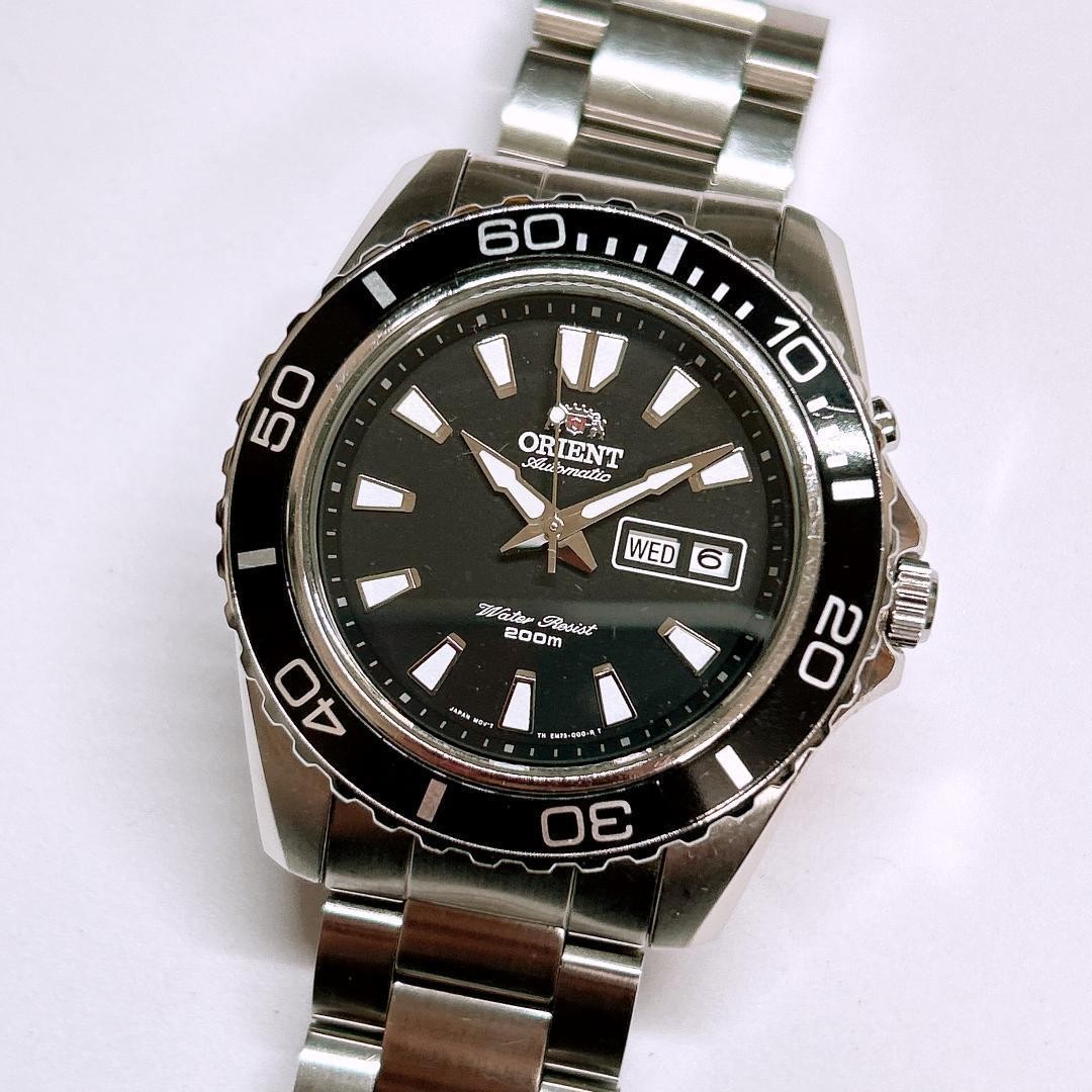 Orient Diver's Watch EM75 Automatic 200m Water Re… - image 9
