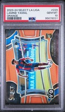 2023-24 Select La Liga Barcelona RC Lamine Yamal Field Level Orange 1/49