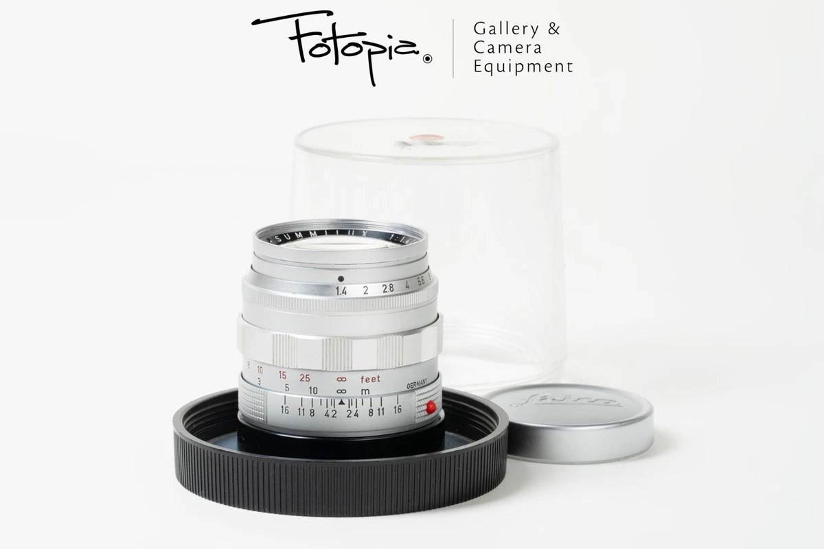 ズミルックス Summilux M 50mm F1.4 ASPH 6bit 美品 Leica Summilux 50mm F1.4 1st 前期レビュー｜どこをとっても美しい