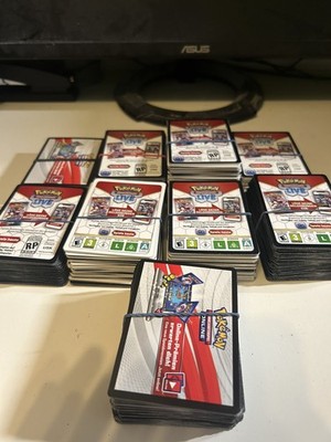 Pokémon Code Karten - 866 Stk. - *Inkl. Special Codes* Zyklus SWSH TCG Live DE