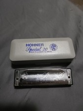 Hohner Special 20 Vintage Harmonica No. 560/20 Germany Marine Band with Case