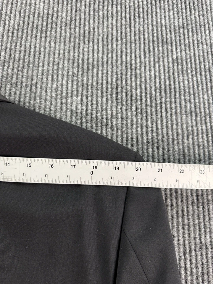 Chaqueta Esmoquin Christian Dior De Colección 44 R Negra Lana Formal Lujo Diseñador EE. UU. Foto 3 de 4