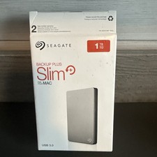 Seagate Backup Plus for MAC 1 TB HDD Model SDR00F1 External Drive Tested