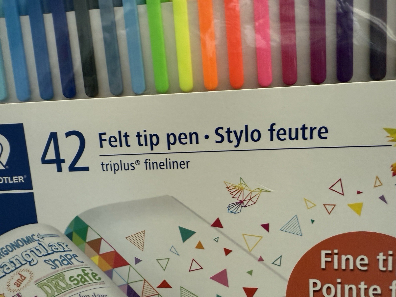 Staedtler Triplus Fineliner Felt Tip Pens, 42pk