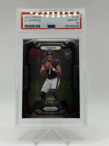 CJ Stroud PSA 10 Rookie 2023 Prizm #339 Texans RC GEM MINT