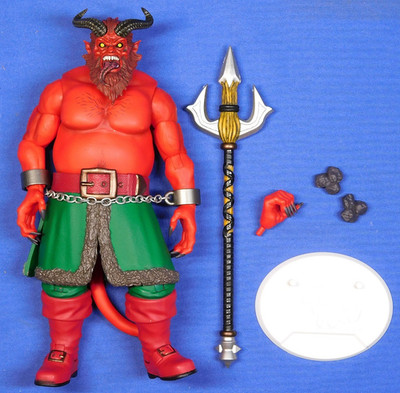 FRESH MONKEY FICTION NAUGHTY OR NICE RED KRAMPUS FIGURE 1:12 SCALE